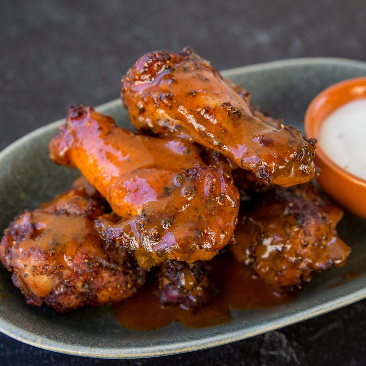 Smoked Air Fryer Chicken Wings