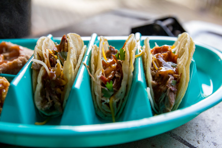 Smoked Shredded Beef Tacos