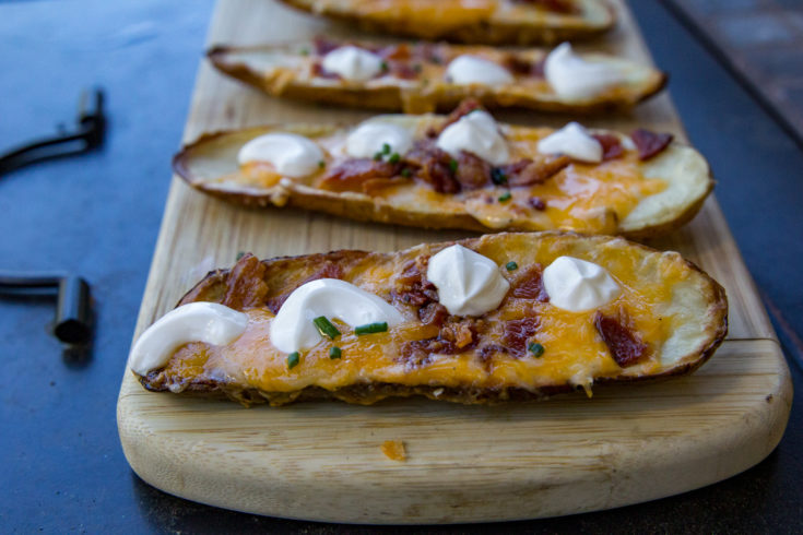 Smoked Potato Skins