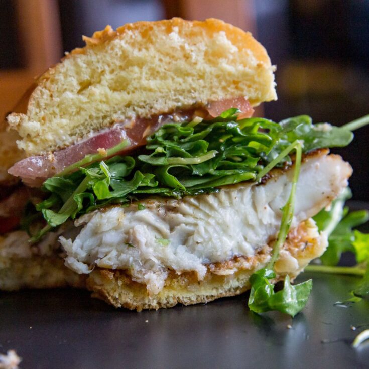 Blackstone Blackened Fish Sandwich