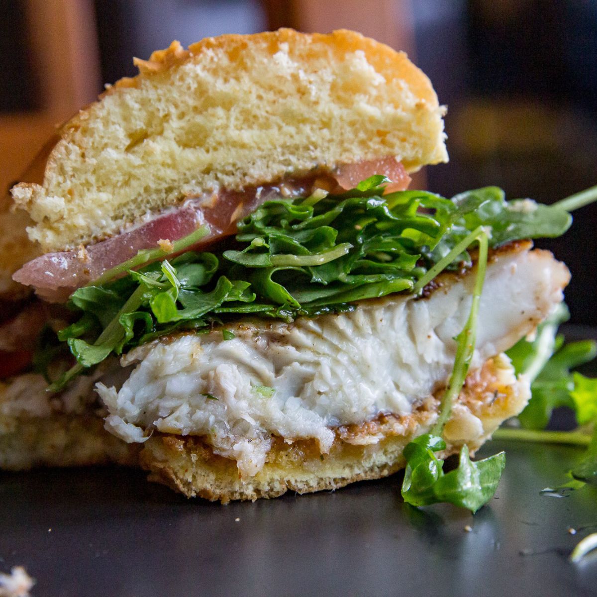 Blackstone Blackened Fish Sandwich