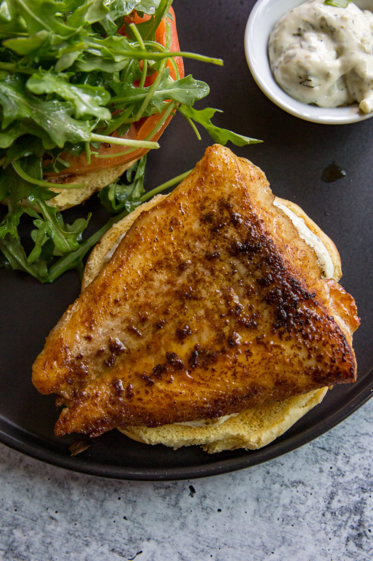 Blackstone Blackened Fish Sandwich Or Whatever You Do