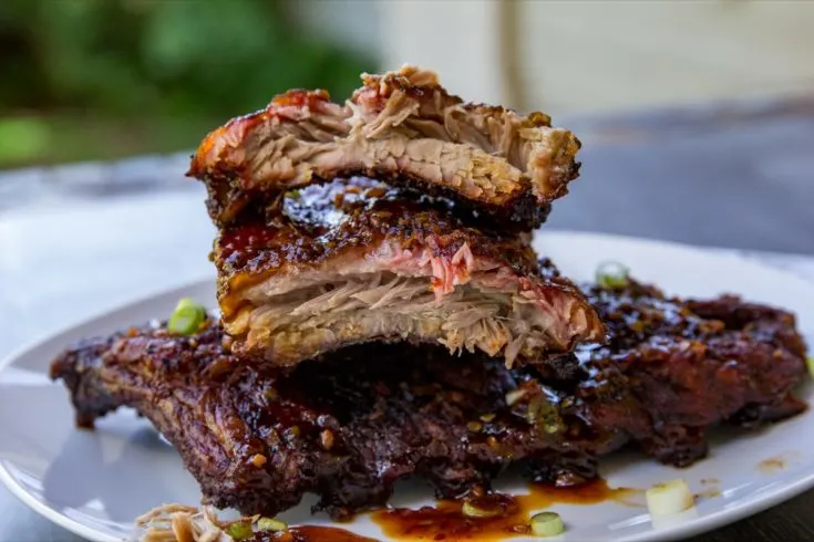 Spicy Smoked Pork Ribs