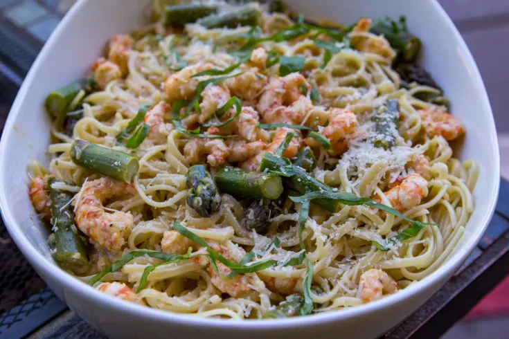 Spot Prawn Linguine