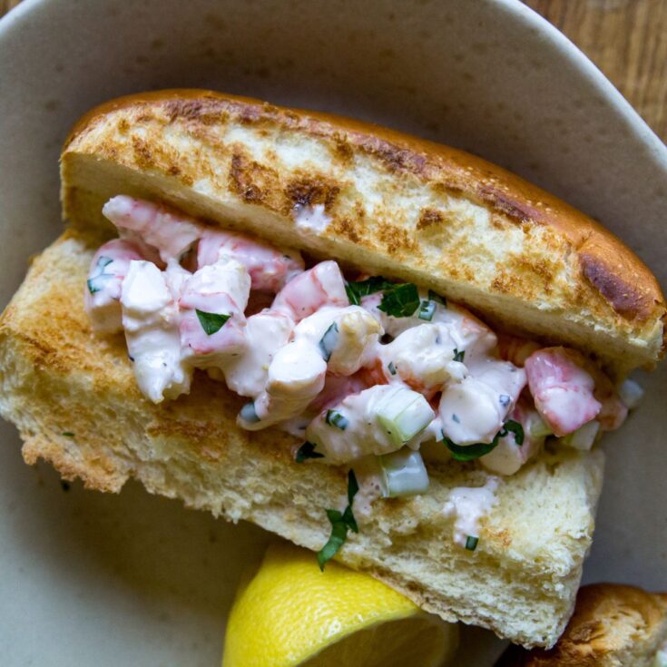 Traeger Spot Prawn Rolls