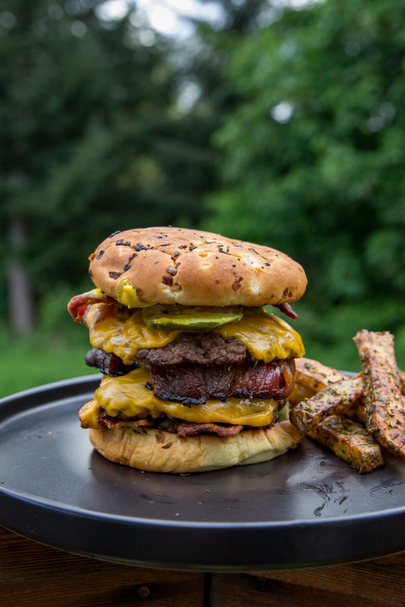 Sweet And Spicy Bacon Smash Burger (Whataburger Copycat)