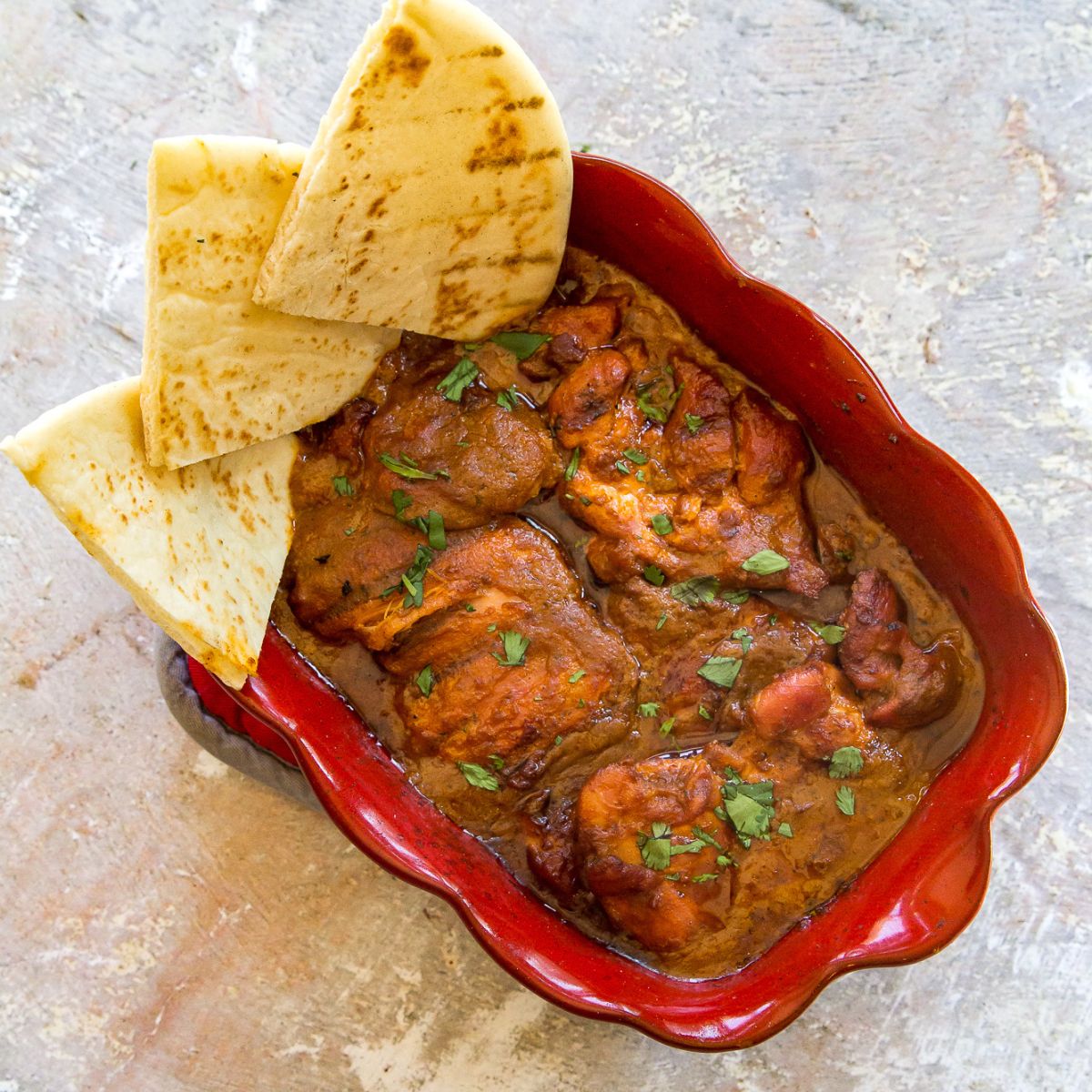 Smoked Butter Chicken Thighs