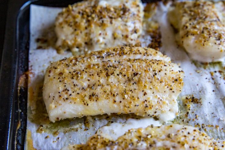 Grilled Lemon Pepper Lingcod