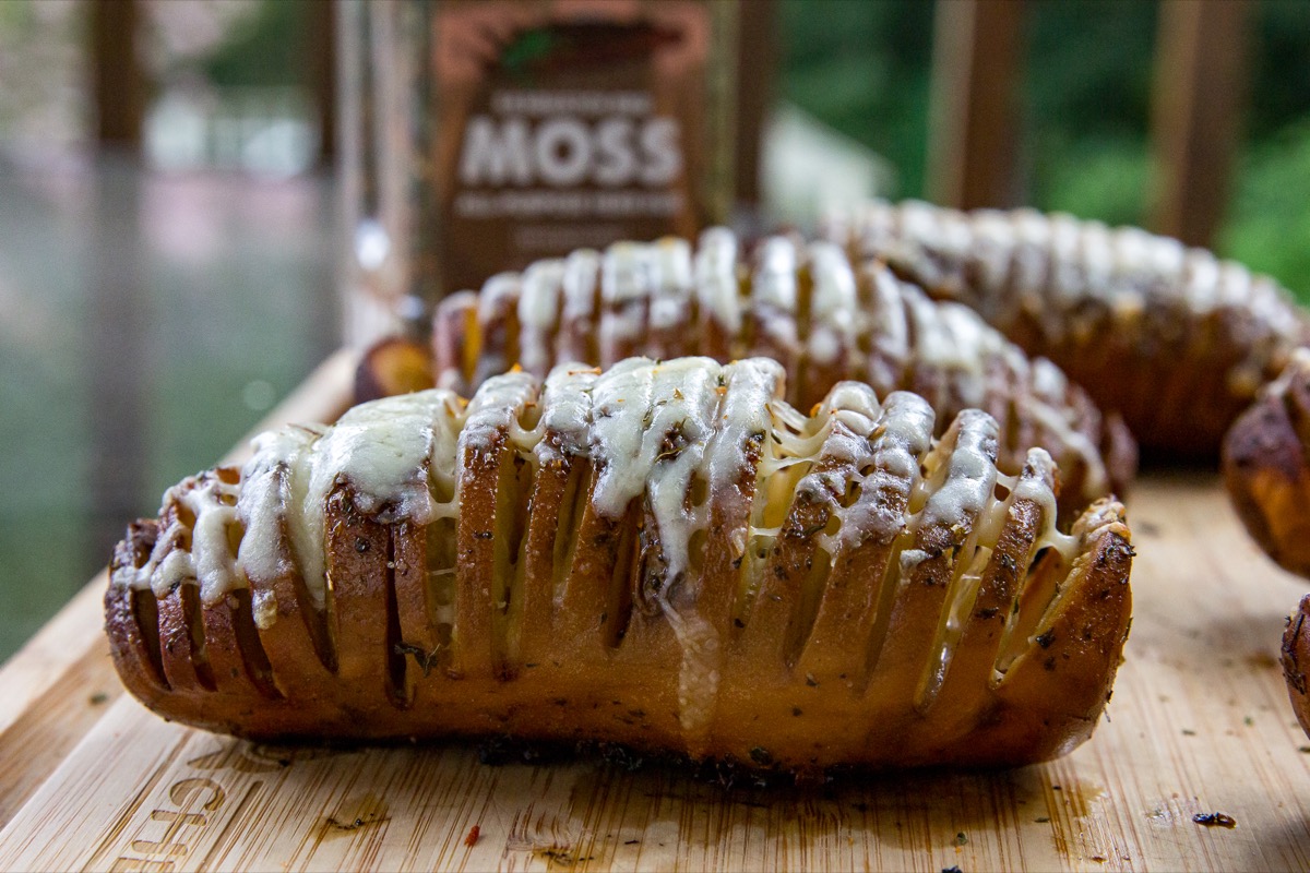 Smoked Hasselback Potatoes - Or Whatever You Do