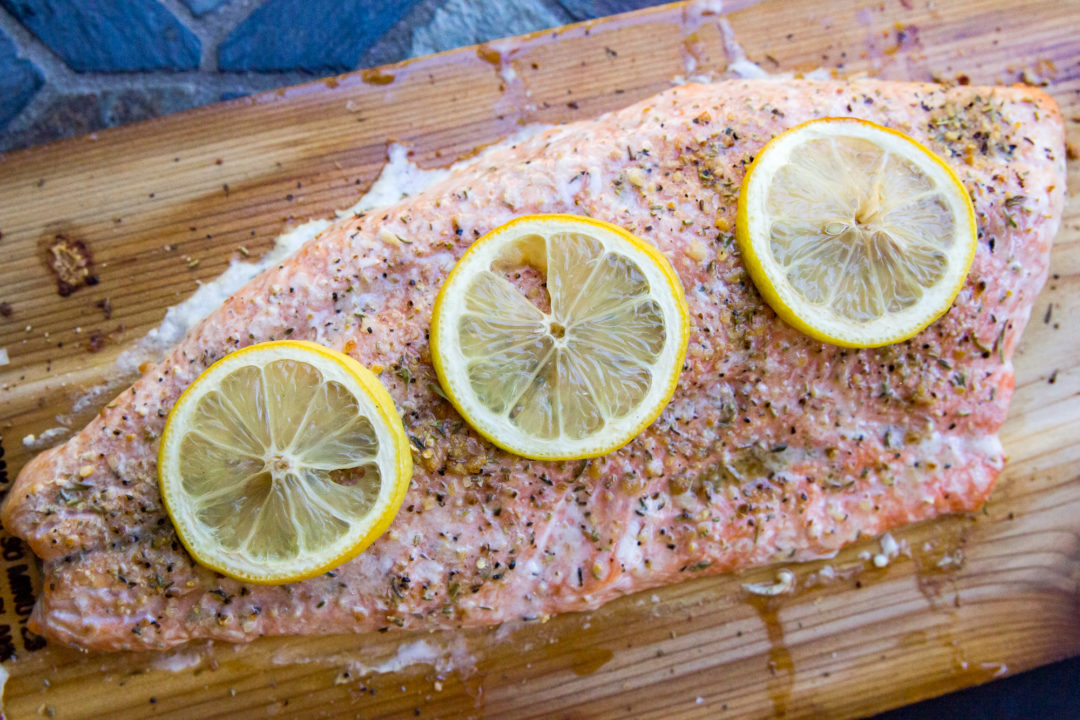 Cedar Plank Salmon on the pellet grill Or Whatever You Do