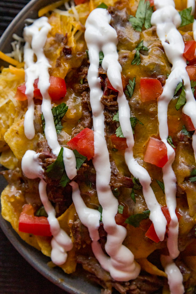 Smoked Shredded Beef Nachos Or Whatever You Do