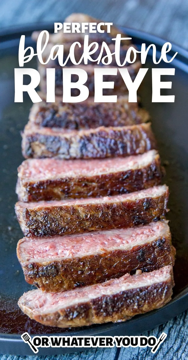 Blackstone Griddle Ribeye Steak & Mushrooms - Handmade in the