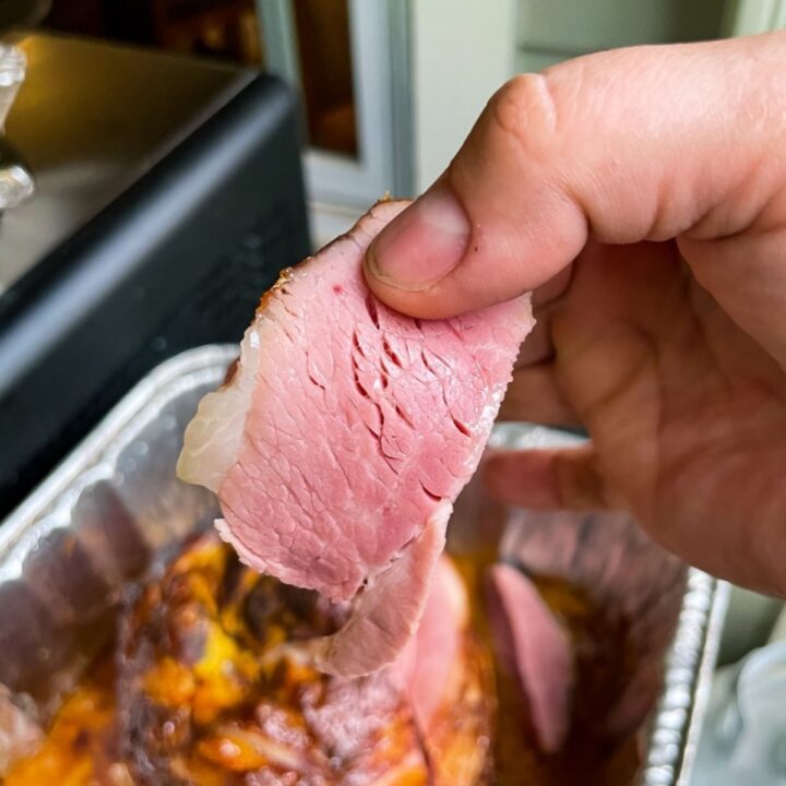 Double Smoked Ham with Brown Sugar Glaze