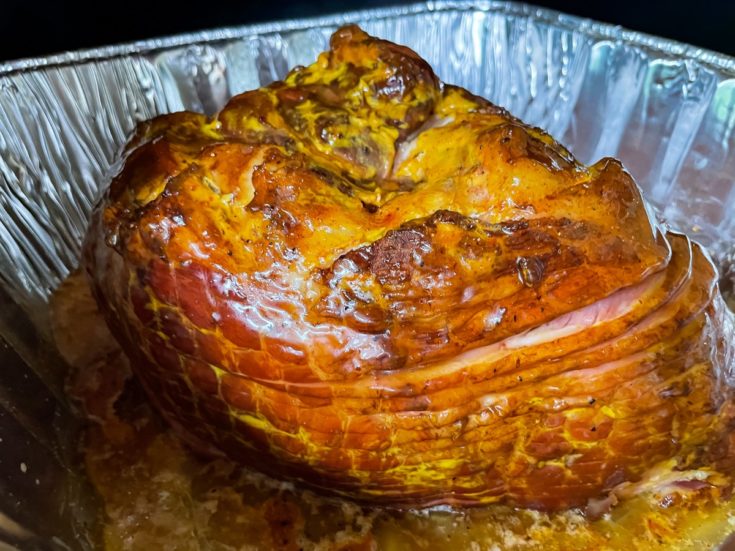 Double Smoked Ham with Brown Sugar Glaze