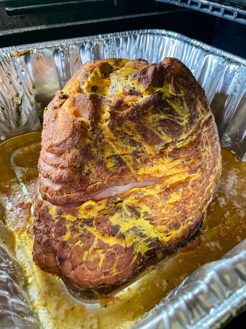 Double Smoked Ham with Brown Sugar Glaze