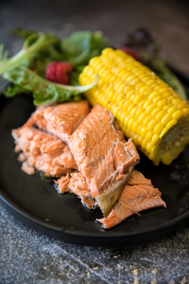 Grilled Whole Salmon