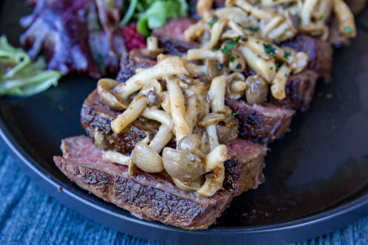 Marinated Sauteed Mushrooms