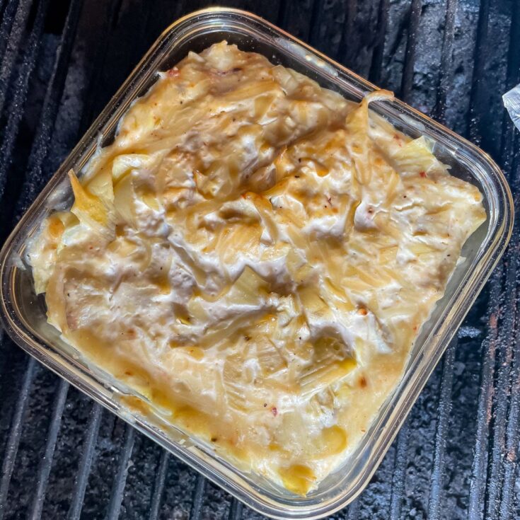Double Smoked Artichoke Dip