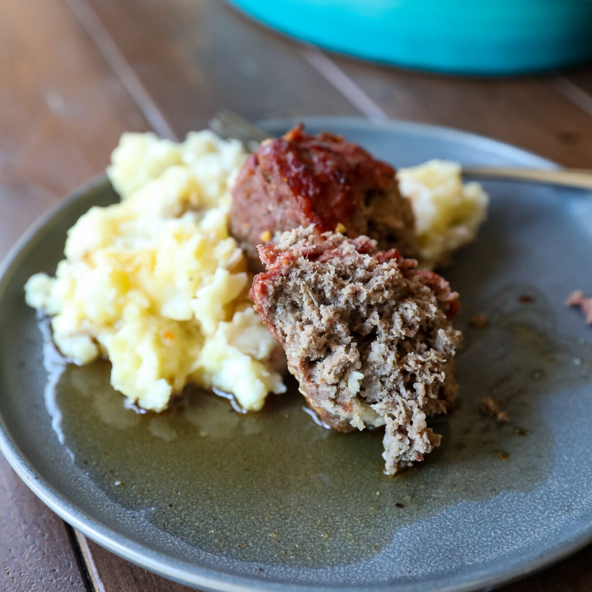Smoked Bourbon Meatloaf
