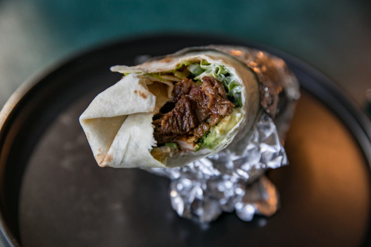 Smoked Shredded Beef Burritos