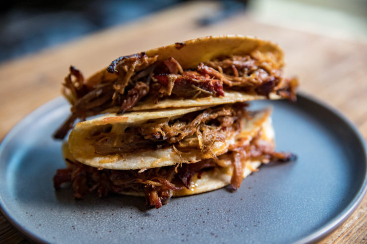 Blackstone Pulled Pork Tacos