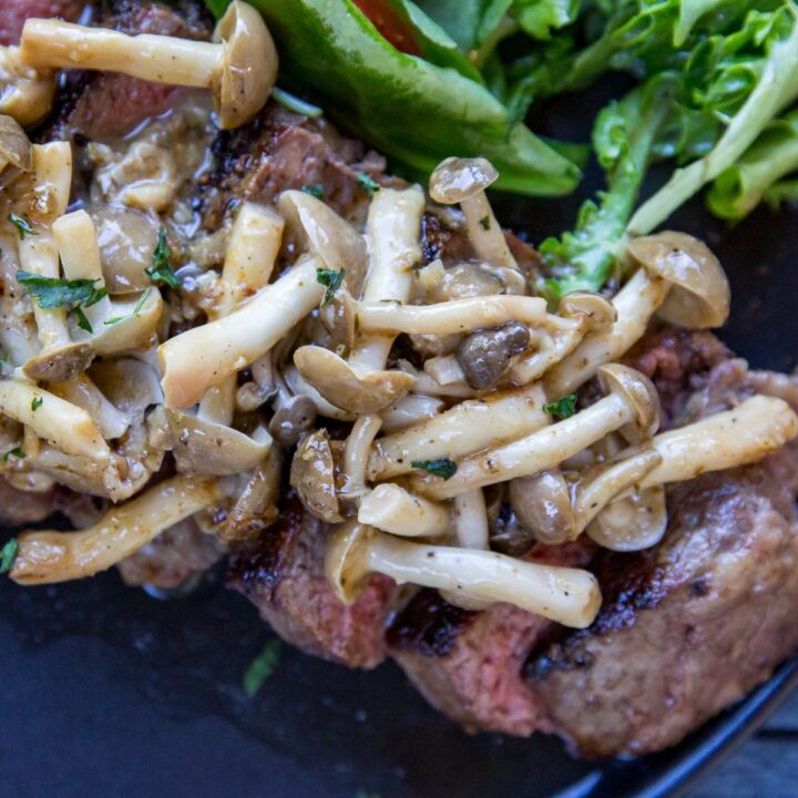 Marinated Sauteed Mushrooms