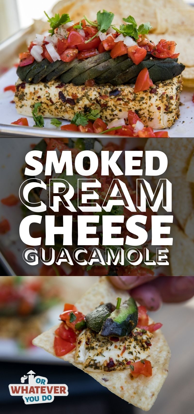 Smoked Cream Cheese Guacamole