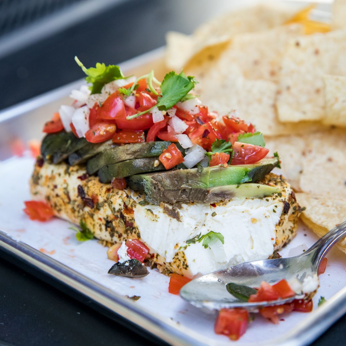 Smoked Cream Cheese Guacamole