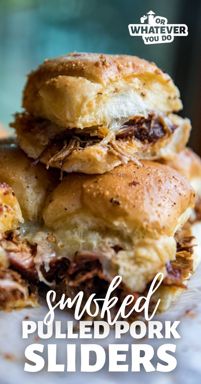 Smoked Pulled Pork Sliders