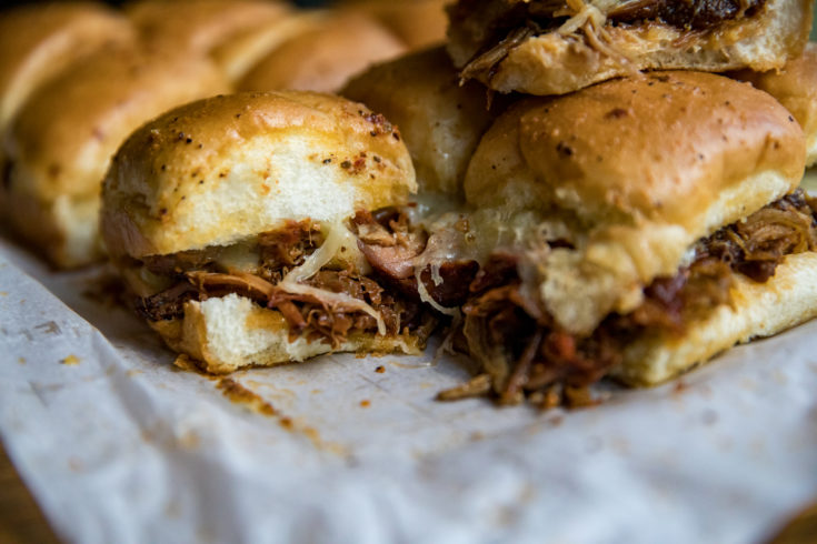 Smoked Pulled Pork Sliders