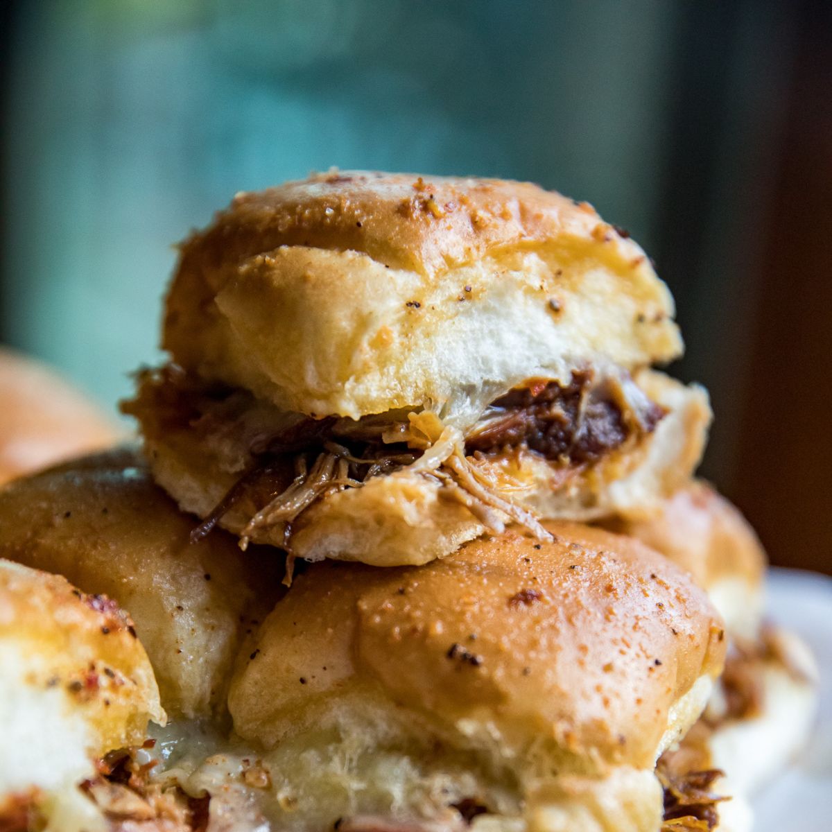 Smoked Pulled Pork Sliders