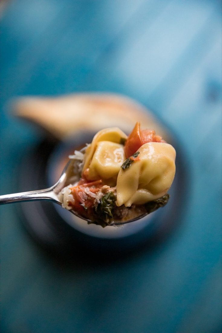 Traeger Creamy Tortellini Soup with Italian Sausage Or Whatever You Do