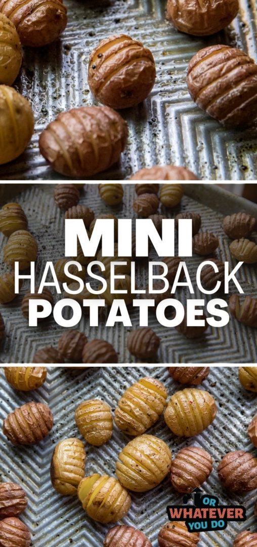 Traeger Mini Hasselback Potatoes Or Whatever You Do