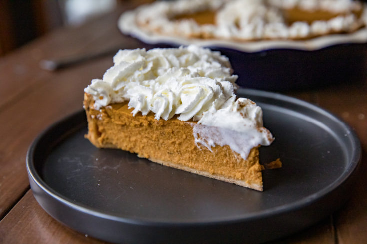 Traeger Pumpkin Pie