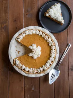 Traeger Pumpkin Pie