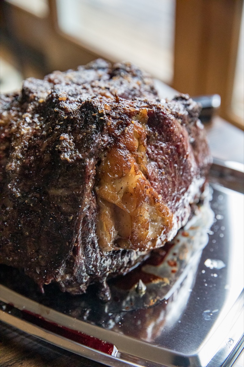 Smoked Prime Rib