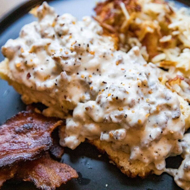 Butter Swim Biscuits and Gravy