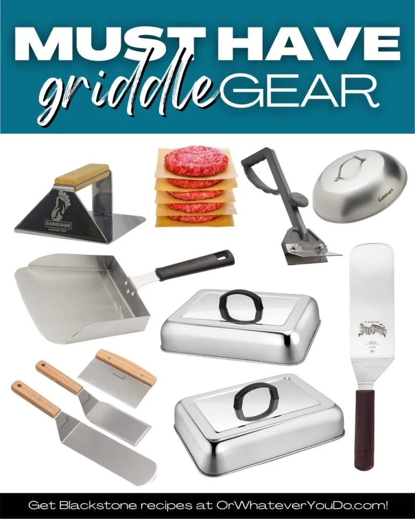 Must Have Griddle Accessories - Or Whatever You Do