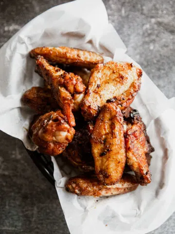 Sweet Heat Smoked Spicy Chicken Wings
