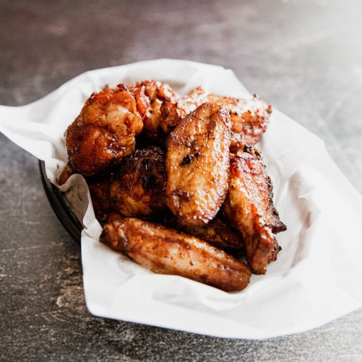 Sweet Heat Smoked Chicken Wings