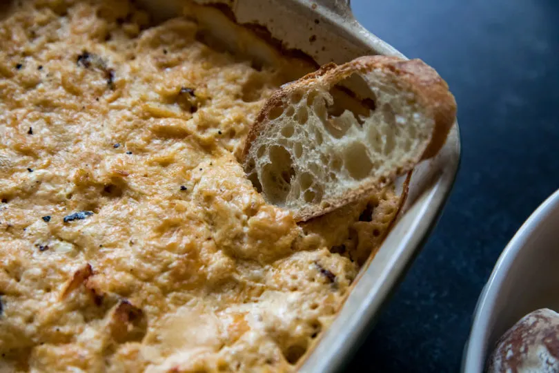 Traeger Hot Crab Dip