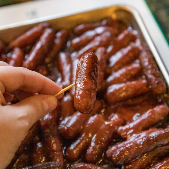 Traeger Smoked Sausage Burnt Ends