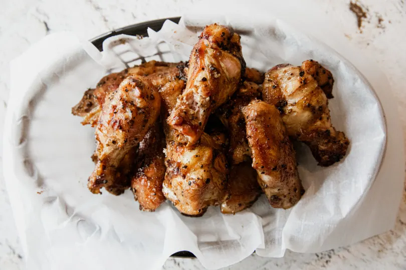 Lemon Pepper Smoked Chicken Wings