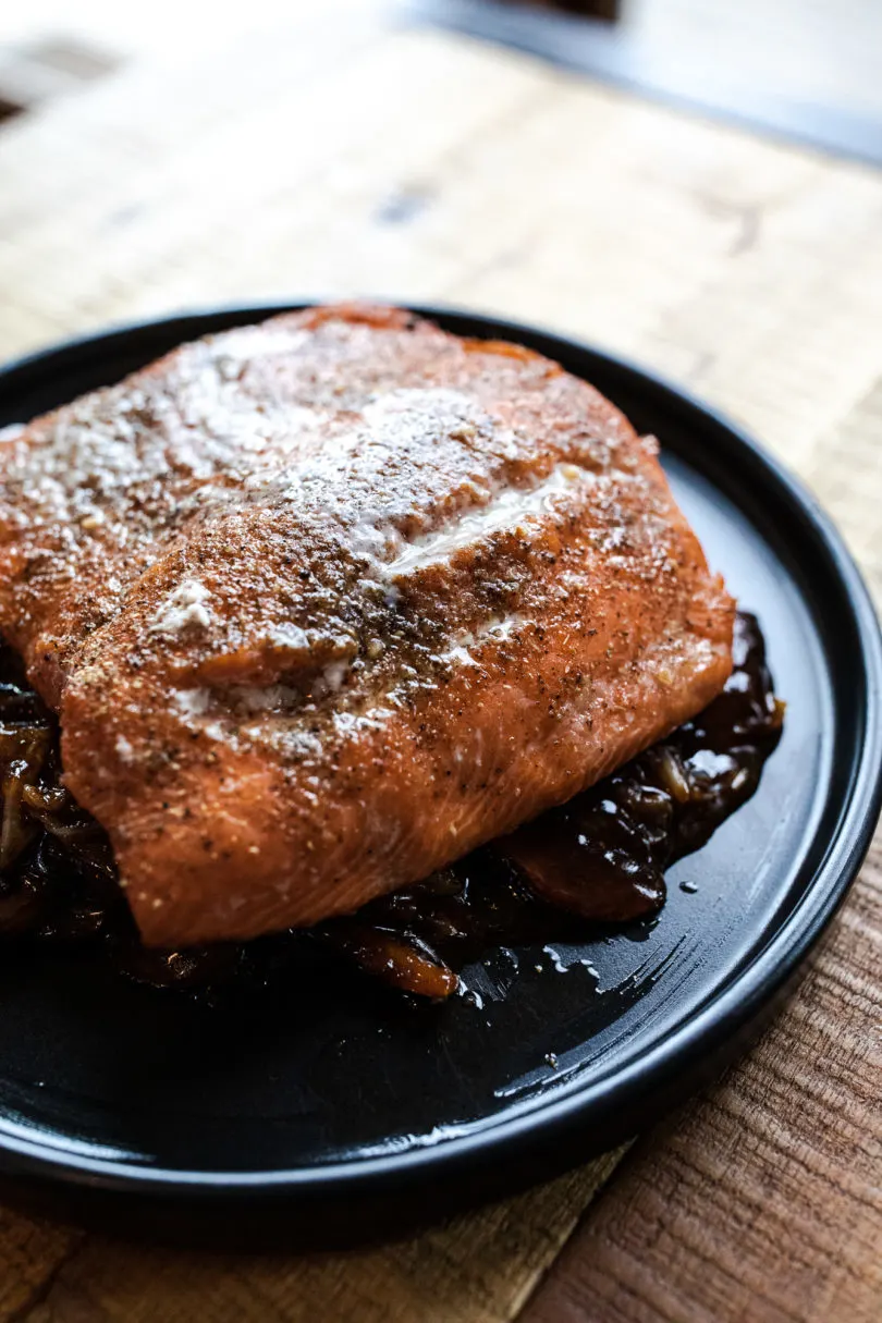 Traeger Grilled Salmon with Tingly Salt - Or Whatever You Do