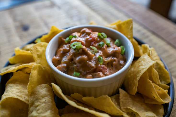Traeger Beef Queso