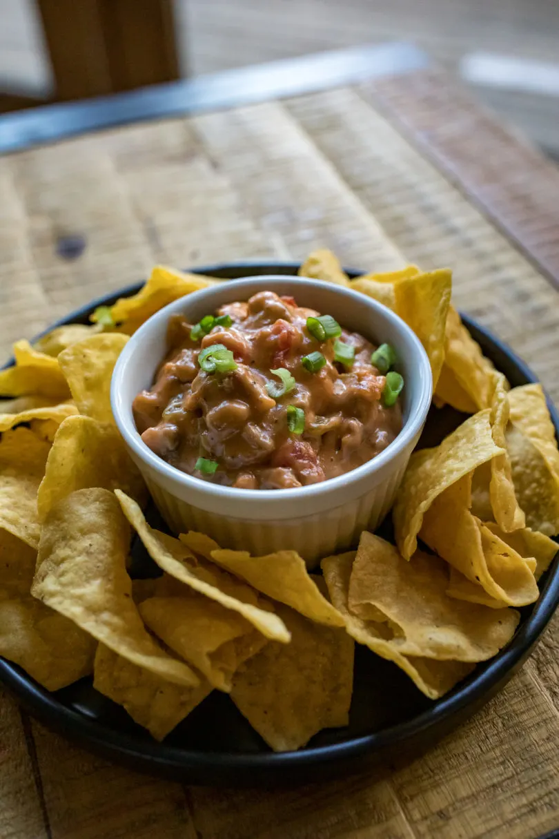 Traeger Beef Queso