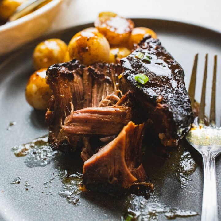 Traeger Smoked Balsamic Pot Roast