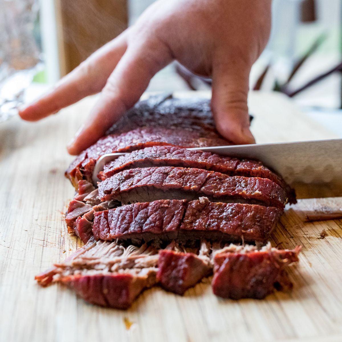 Traeger Brisket-Style Marinated London Broil Recipe