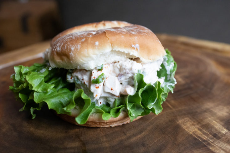 Smoked Chicken Salad Sandwich