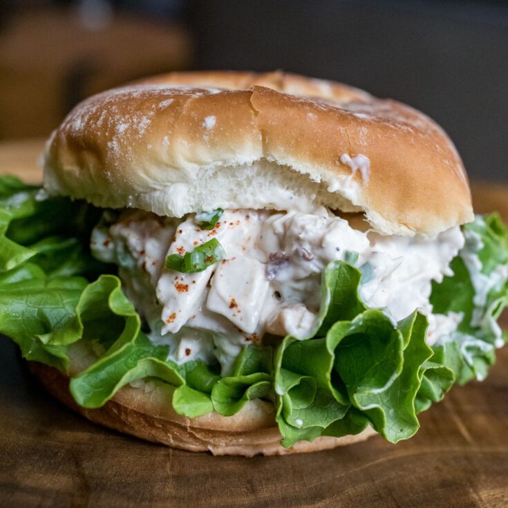 Smoked Chicken Salad Sandwich